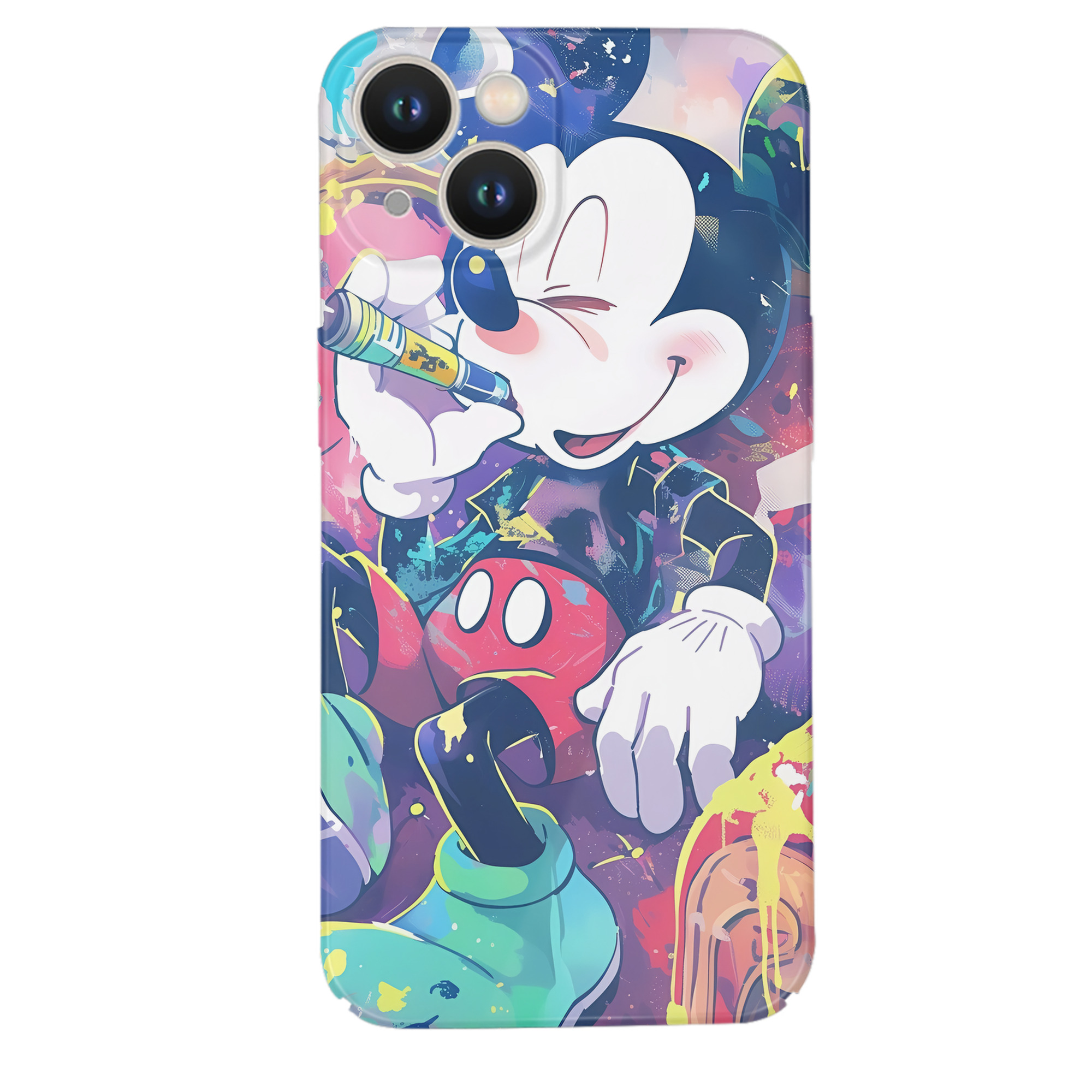 （画像用） ミッキーマウス Mickey Mouse 【iPhone 14シリーズ対応】ハードケース